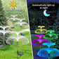 MHome Solar Garden Jellyfish Light 4-Pack – 7-Color Changing Outdoor Lights