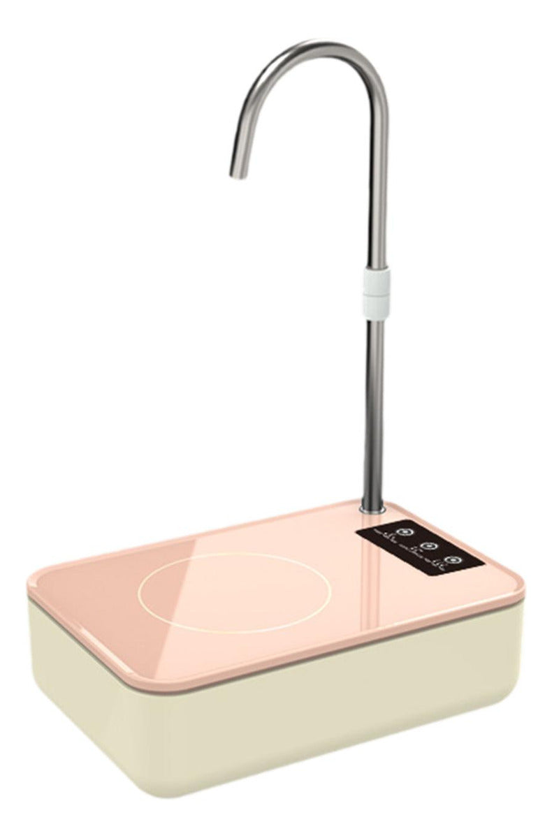 MHome Portable Desktop Water Dispenser Pump, USB Rechargeable Electric Bottle Pump For Universal Bottles, Mini Countertop Water Bottle Pump for Home Office Camping Outdoor