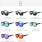 DUBERY Men Women Polarized Sport Square Sunglasses Driving Fishing Glasses 2024