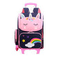 Unicorn Kids Back To School Trolly Bag-Various Colours