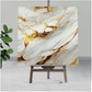 MHome Marble UV Panels Marble UV Sheets | Self Adhesive Wall Tile | Marble Look Wall Panels for Homes and Offices | 60 cm x 60 cm 10pc Pack - Various Colours Available