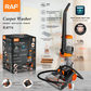 RAF SmartWash+ Automatic Vacuum Cleaner, Cleans Carpets and Upholstery, Neutralizes Odors and Removes Animal Stains,Wet/Dry