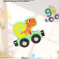 MTech Kids Magnetic Wooden Toy Train Set