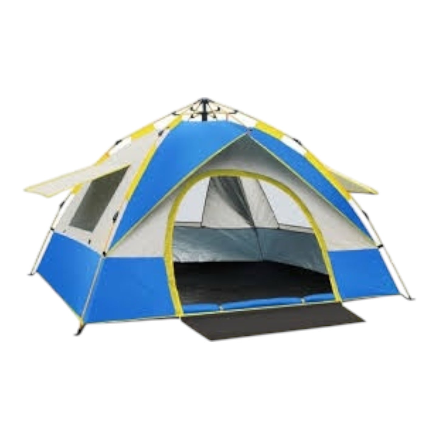 MHome Outdoor Tents, Automatic Pop-up Tents, Thick Rain Tents For 2-3 People, Foldable Outdoor Tents, Single & Double Camping Tents, Portable Family Tents