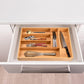 MHome Expandable Bamboo Drawer Organizer