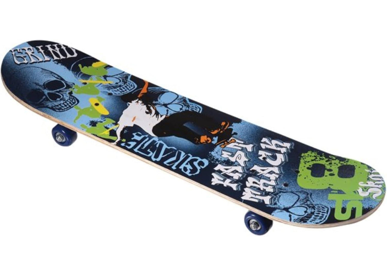 Kids Fast Track Portable Skateboard, Wheels Skate Boards,for Kids (4-8 Years)
