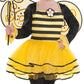 Girls Ballerina Bumble Bee Cosplay Costume Dress Theme Party Fancy Dress-Various Sizes