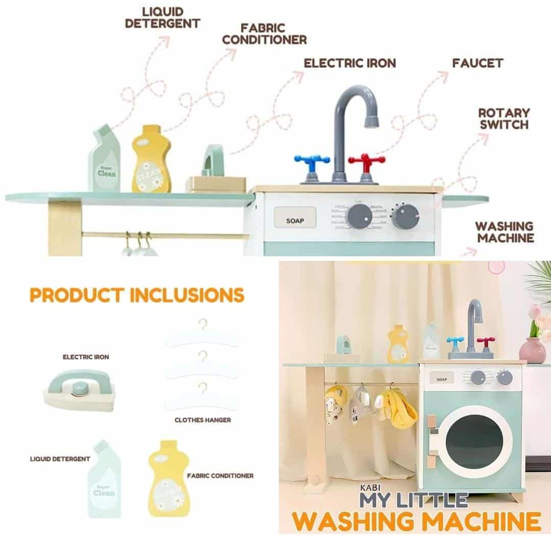 KABI My LIttle Washing Machine Play Toy