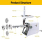 Electric Meat Grinder 600watt