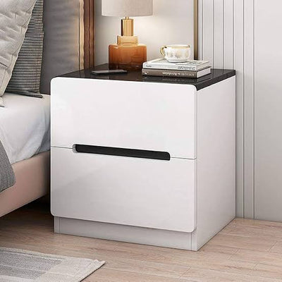 MFURN Minimalist Modern Bedside Pedestal Nightstand-Various Options