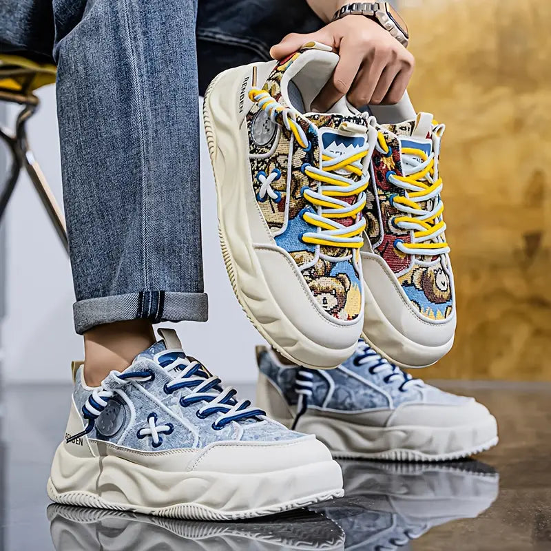 Men’s Chunky Platform Sneakers -Various Colours