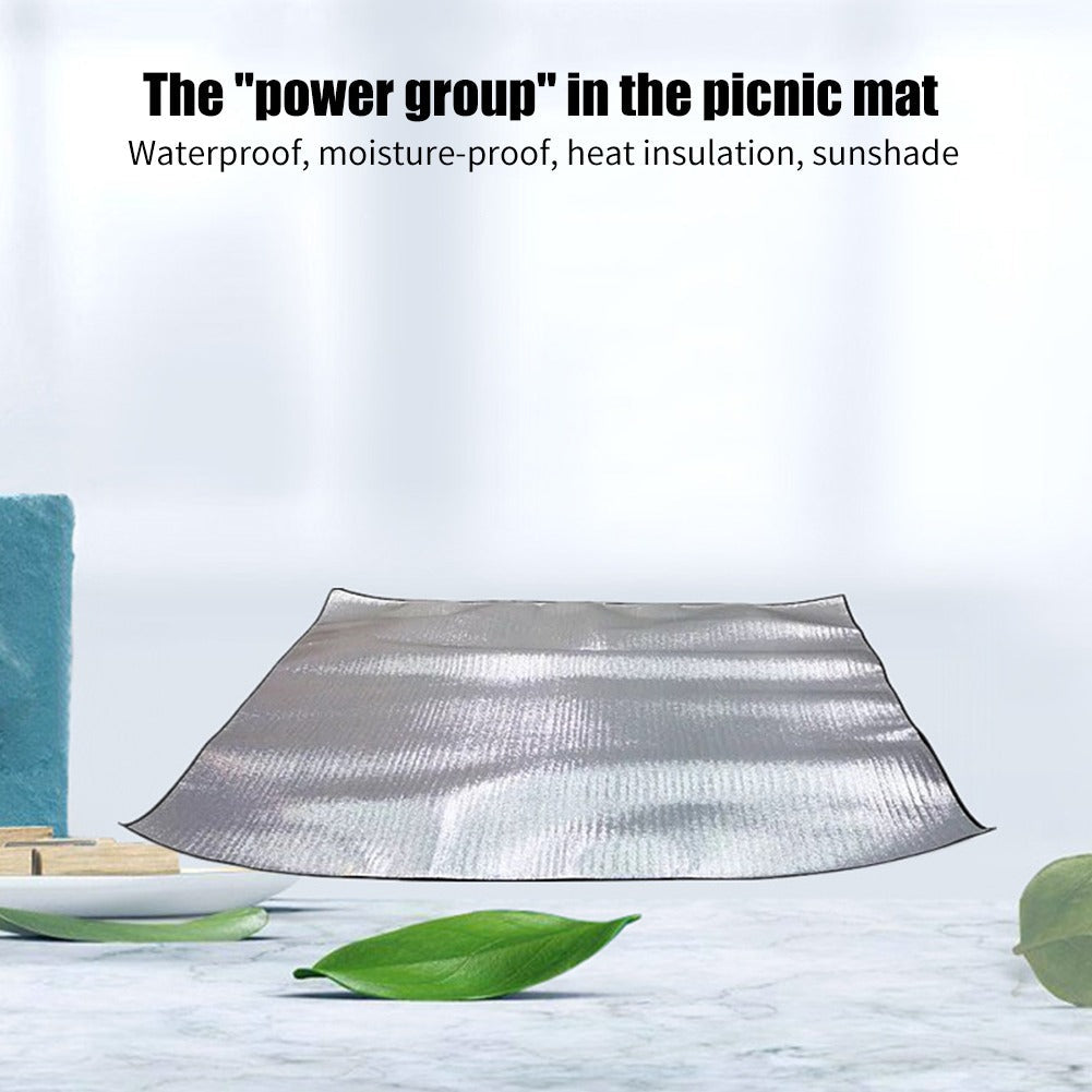 Aluminum Foil Outdoor Waterproof Picnic Mat (2 x 1.5M