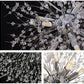 Crystal Fireworks Pendant Lamp Chrome