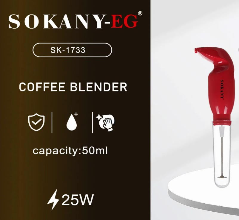 SOKANY Handheld Frother Cappuccino Maker
