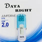 DATA USB Flash Drive - White 4GB & 2GB