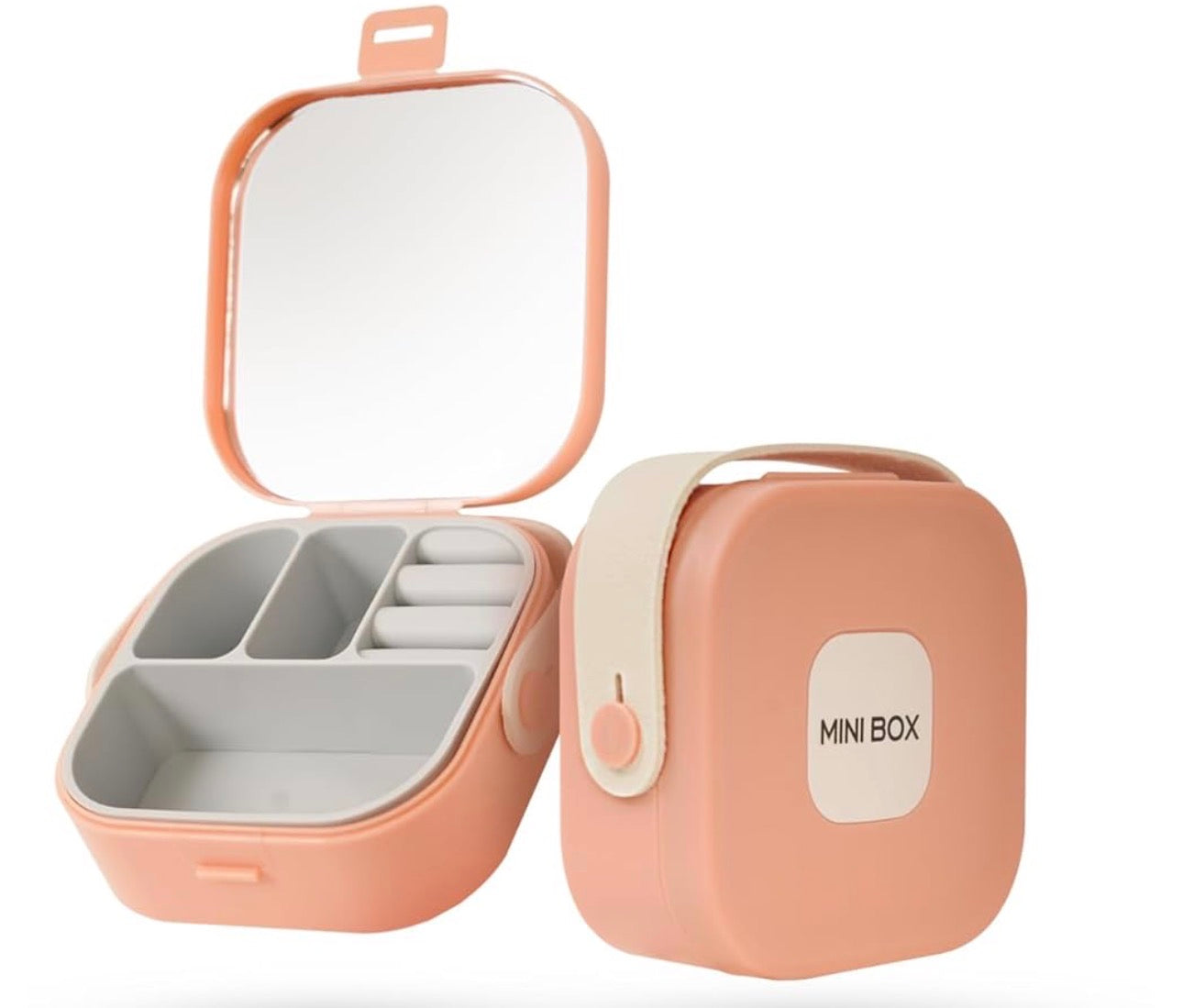 Trendy Jewellery Storage Case With Mirror