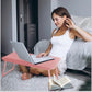 MFURN Laptop Desk for Bed Couch, Portable Lap Desk for Laptop, Bed Table for Laptop, Foldable Laptop Stand for Bed, Bed Desk for Laptop and Writing