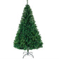 Christmas Tree Artificial Hinged Xmas Tree fire-Resistant and Non-allergenic Christmas Ornament with 850 Branch Tips Foldable Metal Stand Holiday Decoration Tree for Home Office Party 2.2M Height