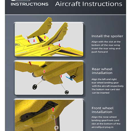 Remote Control Foam Plane