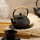 MHome Japanese Style Cast Iron Teapot – Traditional Tea Kettle with Infuser