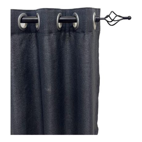 Expandable Curtain Double Rod With Twisted Cage Finial - 3m