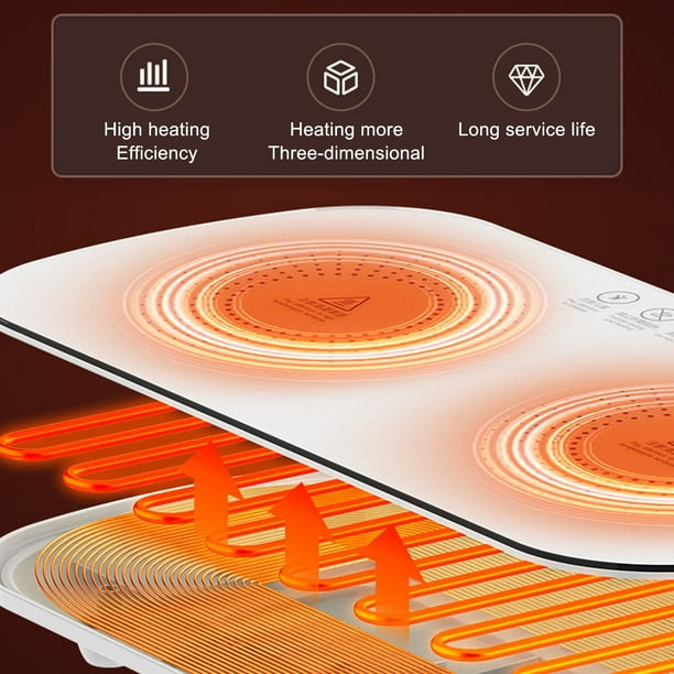 MHome Electric Warming Hot Tray With Adjustable Temperature