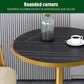 MFurn Modern Round Dining Table & Chair Set 3pc