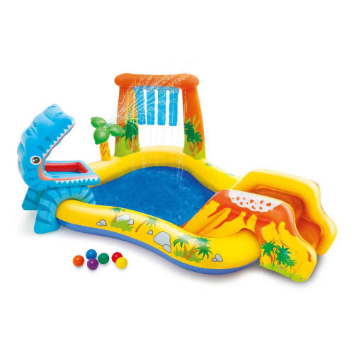 Giant Inflatable Dinosaur Play Center