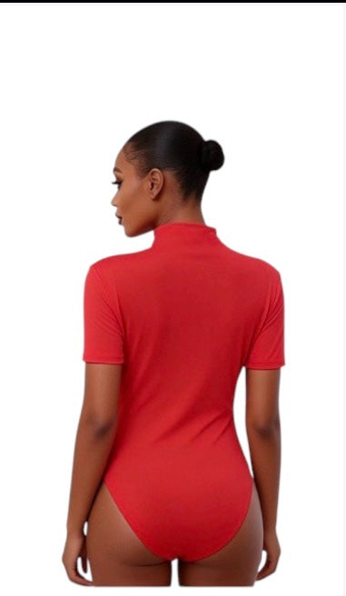Ladies Shortsleeved Bodysuits-Various Colours