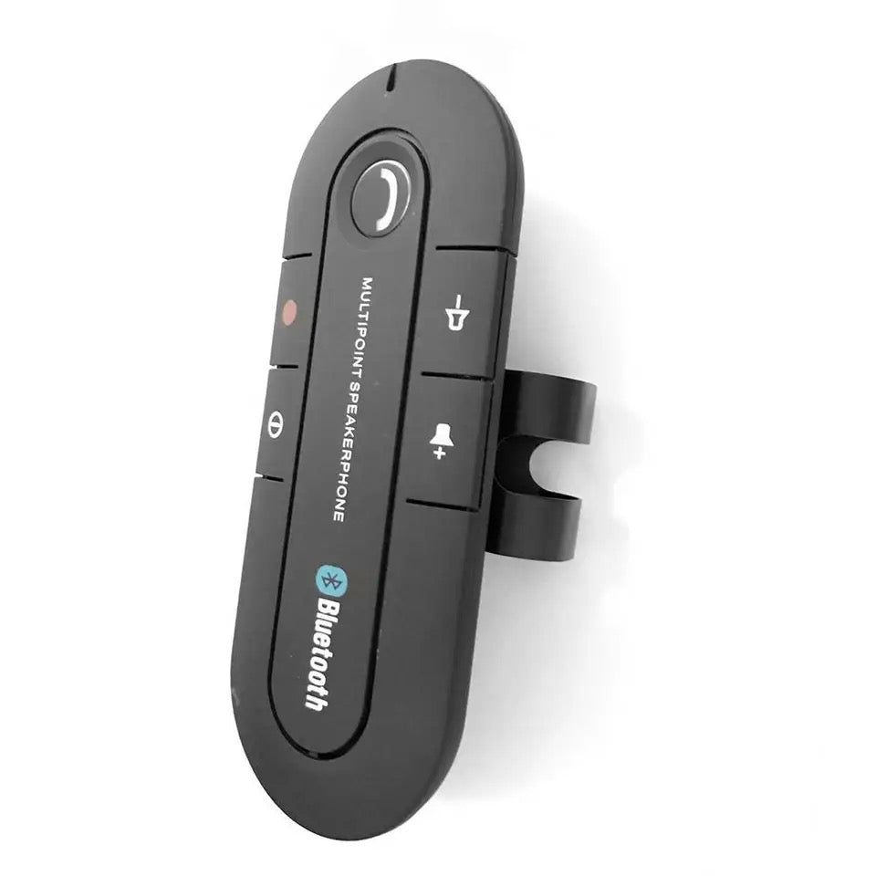 New Sun Visor Car Bluetooth Adapter Receiver FM Transmitter Wireless Bluetooth Speakerphone Hands-Free MP3 Music Player Car Kit