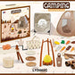 Pretend Play Camping Set Kids Outdoor Campfire Toy Camping Gear Toys for Children Picnic Utensils Toy Set Realistic Campfire Toy for Kids Outdoor Play Camping Toys Kids Camping Toy Set Pretend Play