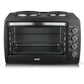 RAF 55L 2 in 1 Electric Oven with 2 Hotplates 1800w