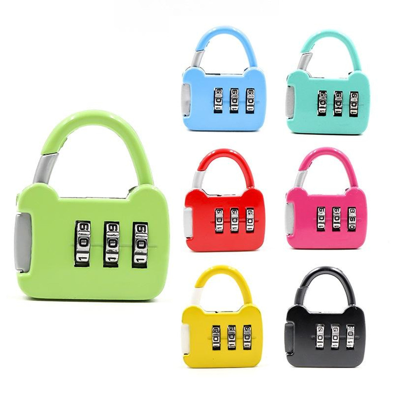Mini Small Padlock With Password Mix Color Random Delivery – Megamall ...