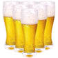MHome Tall Beer Glasses – 6pc Set (580ml)