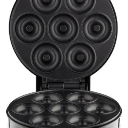 RAF 1000W Electric Donut Maker - 7-Slot Non-Stick Double-Sided Heating Mini Donut Machine