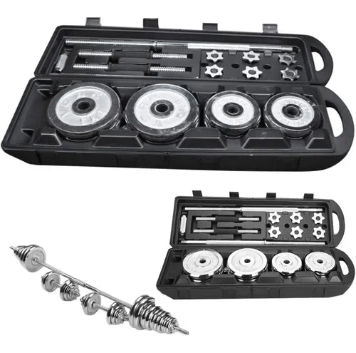 Pro-Sportz 50kg Barbell & Dumbbell Set