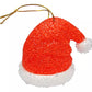 Christmas Ornament Santa Hat with Light