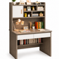 MFurn Home Office Desk with Hutch – 140cm XF00148