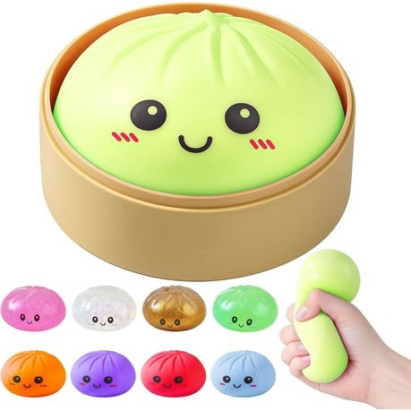 Squeezy Dumpling Glow-in-the-Dark Squishy – Viral Mystery Stress Toy