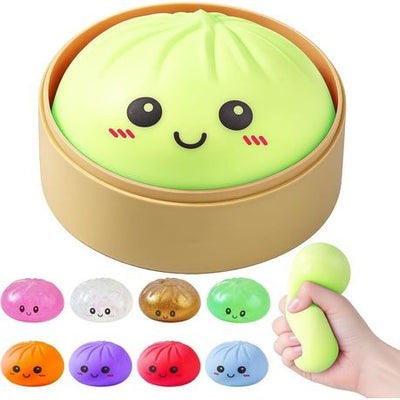 Squeezy Dumpling Glow-in-the-Dark Squishy – Viral Mystery Stress Toy