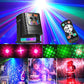 MTech 60Pattern Laser Projector LED Stage Light RGB Disco DJ KTV Show Party Lighting-USB