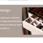 Nordic Style Modern Vanity Dresser With LED Mirror - Available In Brown or White Only PreOrder Sales Available!!!