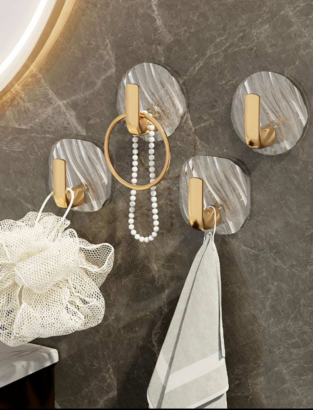 Self Adhesive Wall Hook 4pc