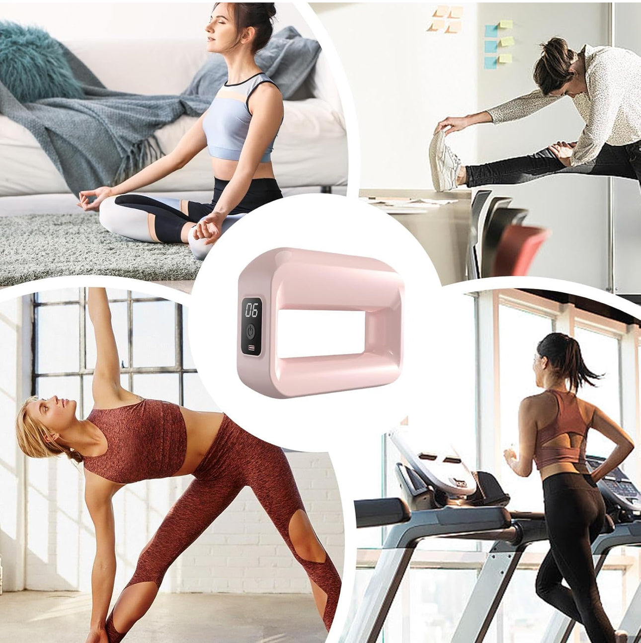 Deep Tissue Massagers, Ring Shaped Percussion Massager, Shoulder Massage Electric Massager, Cordless Fascia Massagers, Ergonomic Shoulder Massagers, Electric Deep Tissue Massager for Shoulder