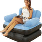 MHome Inflatable Sofa - Inflatable Sofa - Multifunctional 5-in-1 Inflatable Sofa with L-shaped-Various Colours