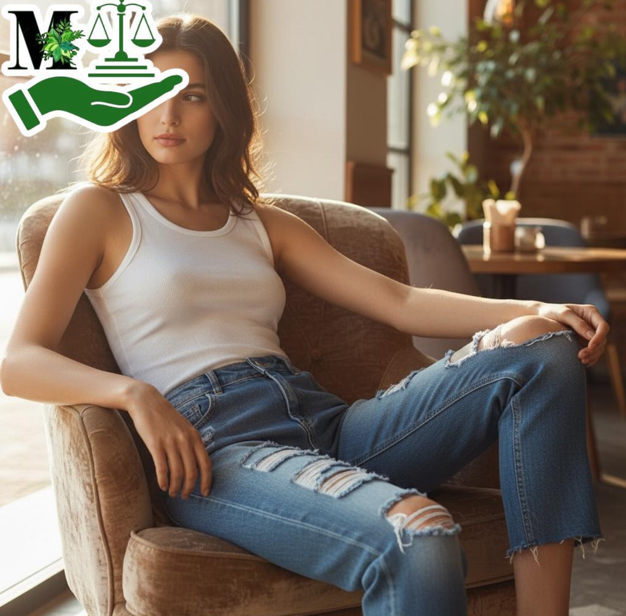 Ladies Boyfriend Jeans