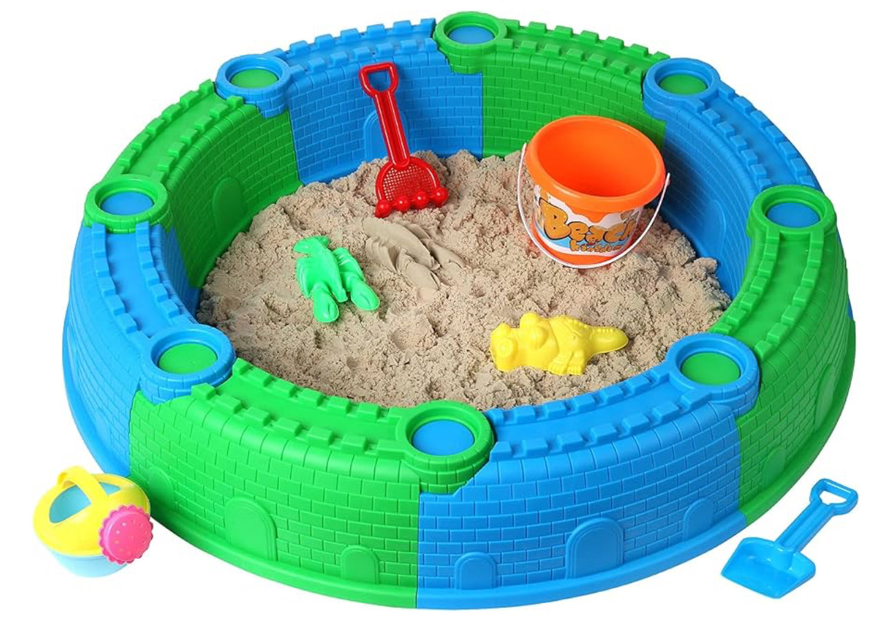 Beach Castle Sand Toys Set for Kids – Sandbox Toys & Summer Fun Playset