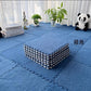 Plush Crawling Mat Interlocking EVA Foam Floor Tiles Puzzle Foam Mat Anti-Slip Carpet for Children's Play Area Baby Bedroom Pet Cage Home Decoration(10pack) - Various Colours