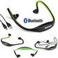 MTech Wireless Bluetooth Sport Headset MP3-Head Phone ( With Micro SD Slot Multicolor )