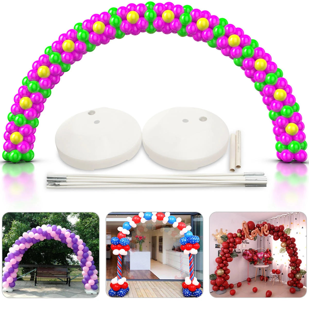 Round Arch for Balloons Plastic 7cm